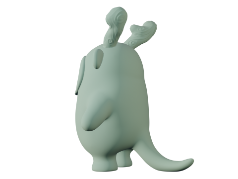 Forest Monster Modelo de impresión 3D
