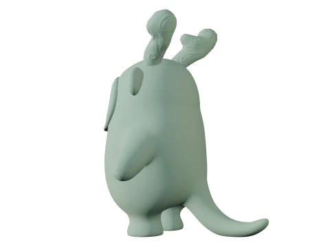 Forest Monster 3D Print Model