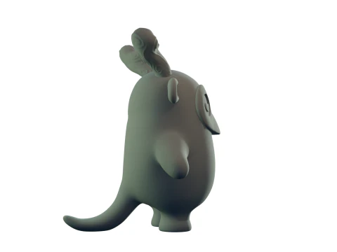 Forest Monster 3D Print Model