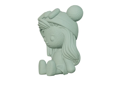 RagDoll Girl 3D Print Model