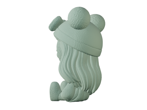 RagDoll Girl 3D Принт Модель