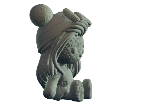 RagDoll Girl 3D Print Model