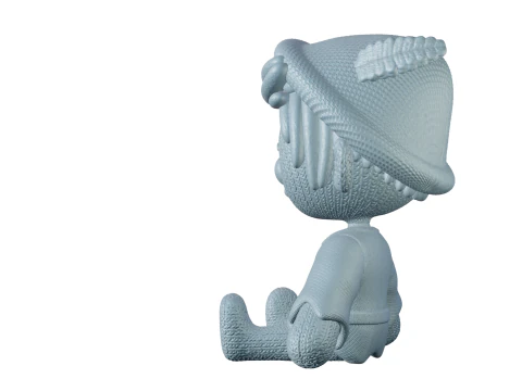 ni&ntilde;o mu&ntilde;eca de trapo Modelo de impresión 3D