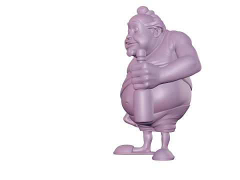 Drunk guy 3D Baskı Modeli
