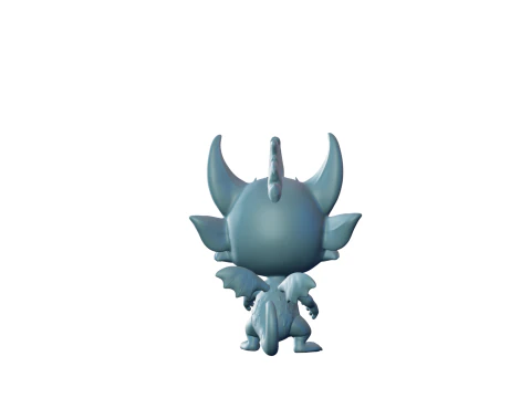 Stylized Dragon 3D Print Model