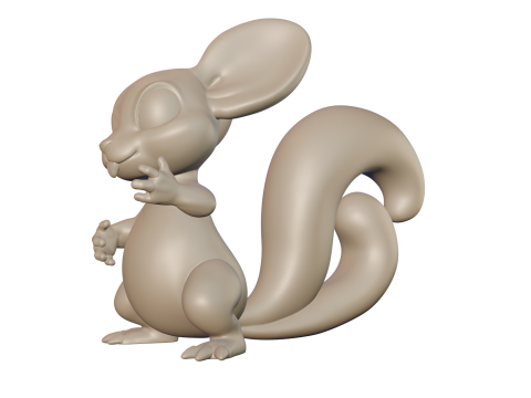 Ratbbit 3D Print Model