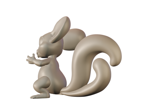Ratbbit 3D Print Model