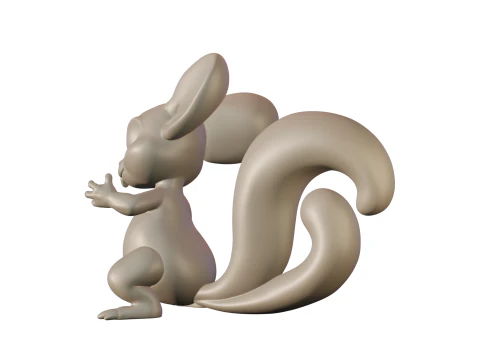 Ratbbit 3D Print Model
