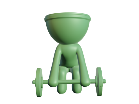 Flower Pot 3Dプリントモデル
