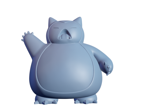 Snorlax Modelo de impresión 3D