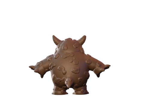 Sand Monster 3D Print Model