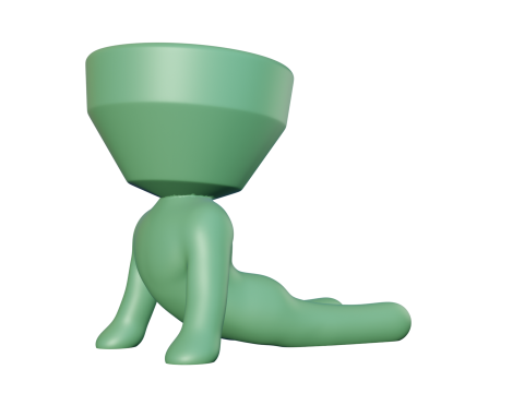 Yoga Pot 3D प्रिंट मॉडल