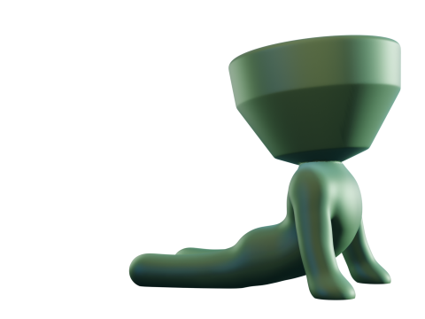 Yoga Pot 3D Принт Модель
