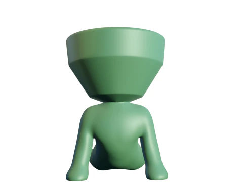 Yoga Pot 3D Print Model