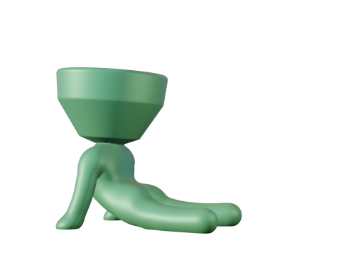 Yoga Pot 3D Принт Модель