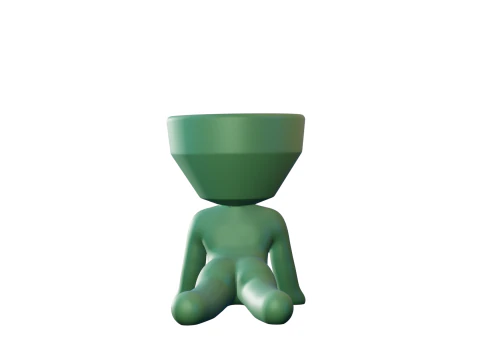 Yoga Pot 3D Print Model