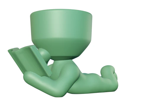 Reading Pot 3D Print Model