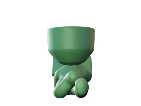 Reading Pot 3D Print Model