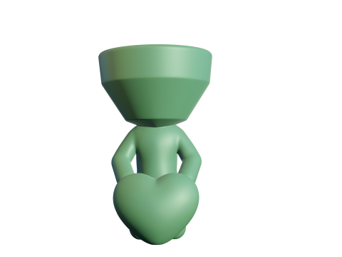 Heart pot Modèles 3D en vedette