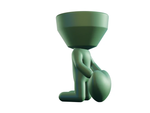 Heart pot 3D Print Model