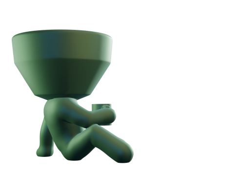Coffee pot 3Dプリントモデル