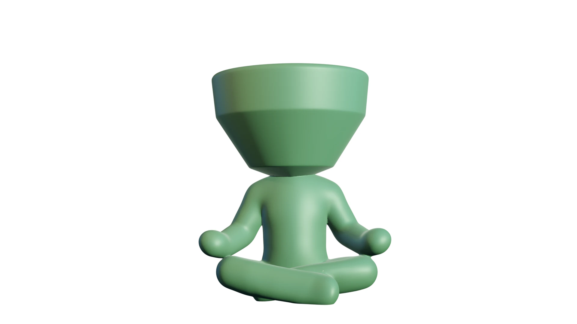 Contemplation 3D Print Model .c4d .max .obj .3ds .fbx .stl .blend