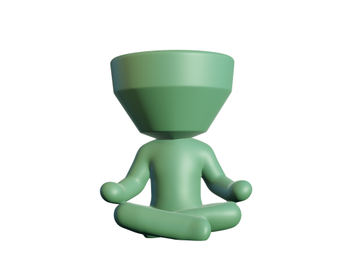 Contemplation 3D Print Model