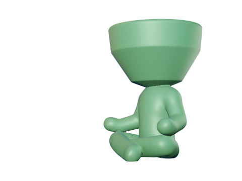 Contemplation 3D-printmodel