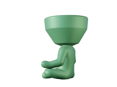 Contemplation 3D-printmodel