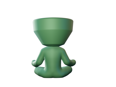 Contemplation 3D-printmodel