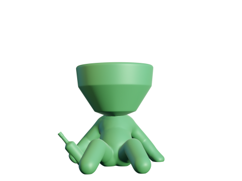 Drunk Pot Modèles 3D en vedette