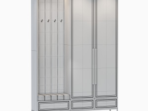 hallway set 3D-Modell