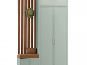 hallway set 3Dモデル