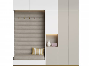 hallway set 3Dモデル