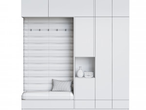 hallway set 3Dモデル