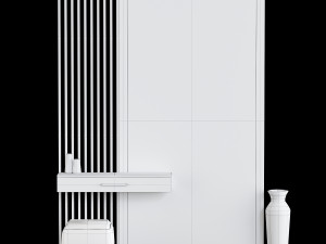 hallway set 3D मॉडल