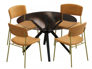calligaris fifties chair 3D-Modell