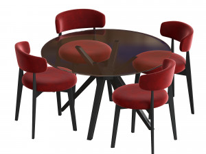 connubia calligaris talks chair 3D 模型