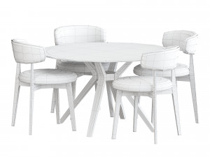 connubia calligaris talks chair 3D 模型