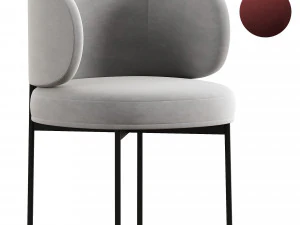 cadeira akiko gallotti Modelo 3D