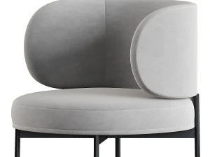 akiko gallotti chair 3D Model