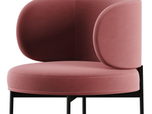 akiko gallotti chair 3D 模型