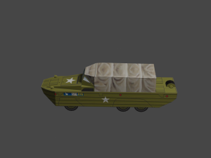 Gmc dukw353 3D मॉडल