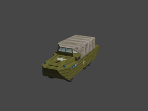 Gmc dukw353 3D मॉडल