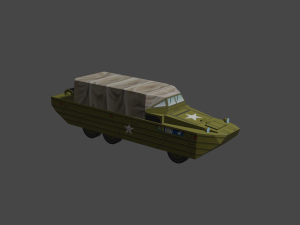 Gmc dukw353 3D मॉडल