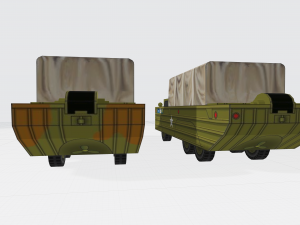 Gmc dukw353 3D मॉडल