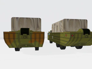 Gmc dukw353 3D Model