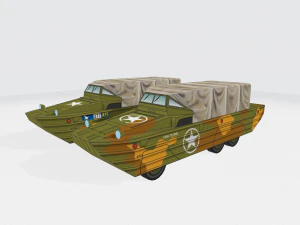Gmc dukw353 3D Model