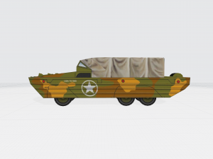 Gmc dukw353 3D मॉडल