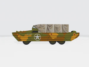 Gmc dukw353 3D Model